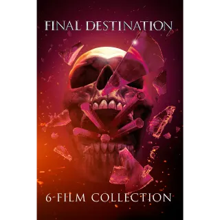 Final Destination 1-6 [HDx] Vudu•MA 