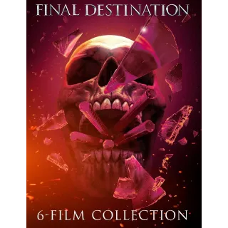 Final Destination 1-6 [HDx] Vudu•MA 