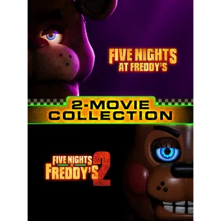 🩸Five Nights at Freddy's 1-2 [HDx] Vudu•MA