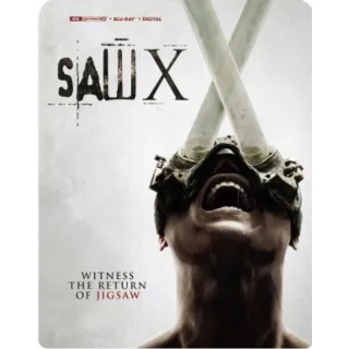 🩸Saw X [4K] iTunes or [HDX] Vudu  