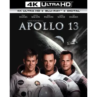 Apollo 13 [4K] iTunes ports MA 