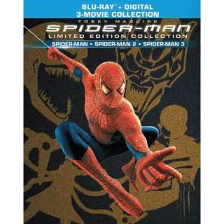 🕷Spider-Man 1-2.1-3 [HDX] Vudu•MA [Tobey Mcguire]