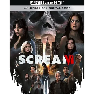 🩸Scream VI [4K] Vudu or iTunes 