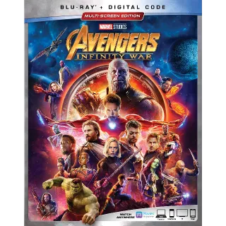 Avengers: Infinity War [HD] GP ports MA 