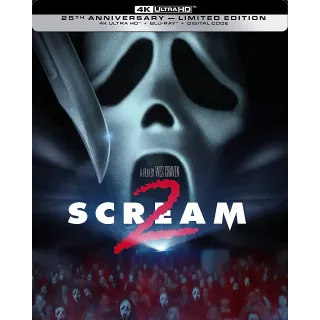 🩸Scream 2 [4K] iTunes 