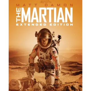  The Martian: Extended Edition [4K] iTunes ports MA [Matt Damon]