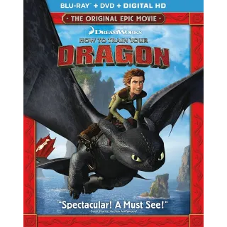 How to Train Your Dragon [HDx] Vudu•MA 