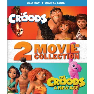 The Croods: Double Feature 1-2 [HD] MA 