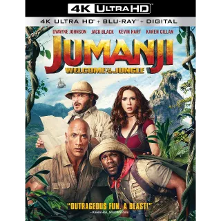 Jumanji: Welcome to the Jungle [4K] MA 