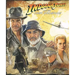 Indiana Jones and the Last Crusade [4K] Vudu or iTunes 