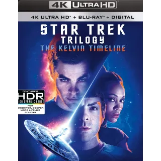 Star Trek Trilogy [4K] Vudu