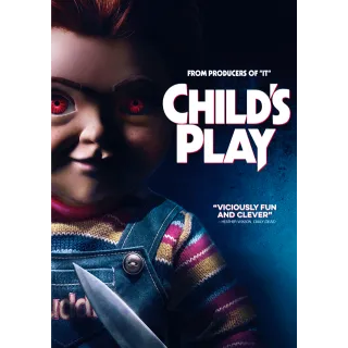 Child's Play [HDX] Vudu or iTunes 