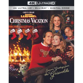 National Lampoon's Christmas Vacation [4K UHD] MoviesAnywhere 