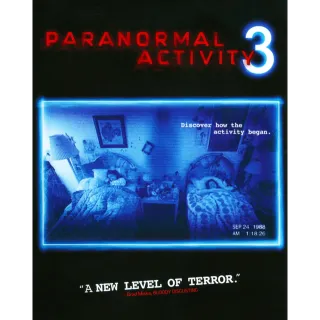 Paranormal Activity 3 [HDx] Vudu 