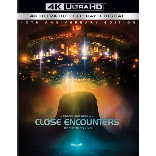 Close Encounters of the Third Kind [4K] Directors Cut + Special Edition + Theatrical [3 Versions] MA