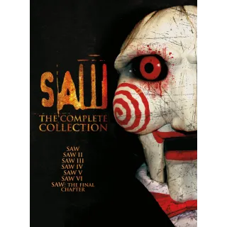 🎃  Saw 1-2-3-4-5-6-7 [HDX] Vudu