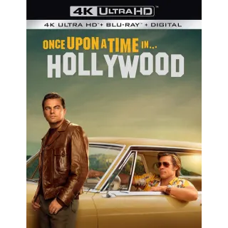 Once Upon a Time… in Hollywood [4K] MA 