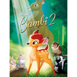 Bambi II [HD] Vudu•MA 
