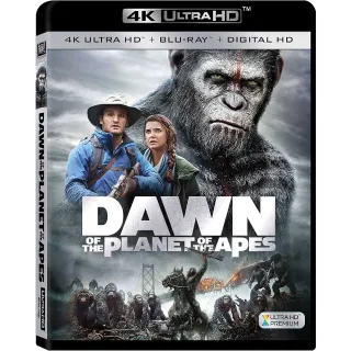 Dawn of the Planet of the Apes [4K] iTunes ports MA 