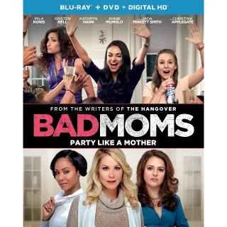 🍷 Bad Moms [HD] MA 