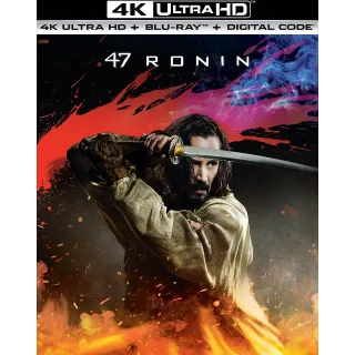 47 Ronin [4K] iTunes ports MA