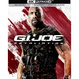 G.I. Joe: Retaliation [4K] Vudu or iTunes 