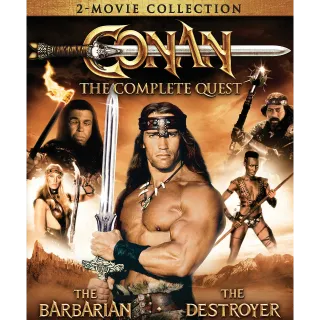 Conan the Barbarian & Destroyer [HD] MA [Schwarzenegger]