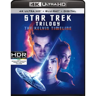 Star Trek Trilogy [4K] iTunes