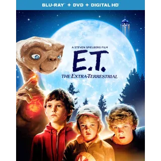 E.T. the Extra-Terrestrial [HD] Vudu•MA 
