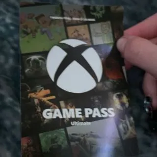 Xbox free trial card