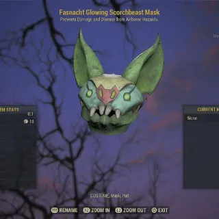 Glowing SCORCHBEAST Mask