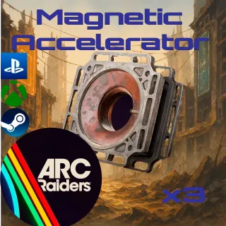 Magnetic Accelerator x3