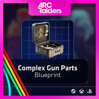 Complex Gun Parts Blueprint