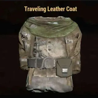 Travelling Leather Coat
