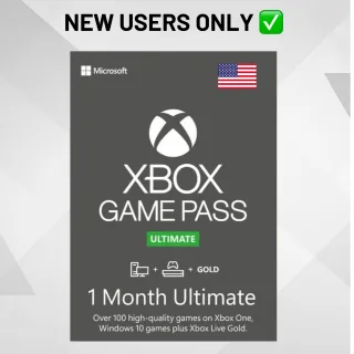 Xbox Game Pass Ultimate 1 Month Trial TRIAL Subscription Non-stackable Key UNITED STATES