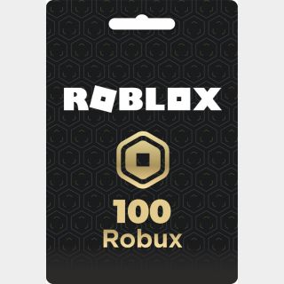 Roblox Card 100 Robux Key GLOBAL - Generation Dimension Trading