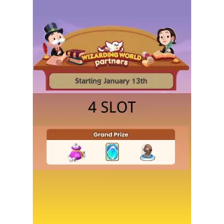 4 Slot Wizarding World Partners