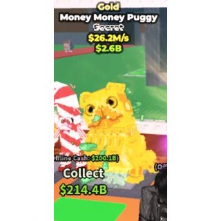 gold money money puggy