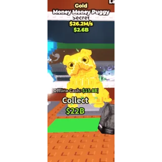 gold money money puggy