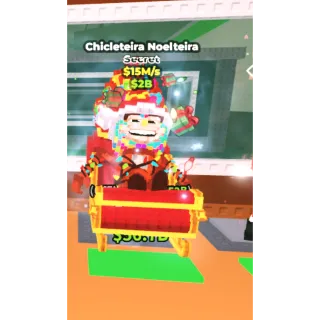 chicleteira noelteira