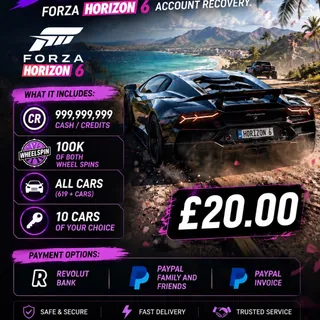 Forza Horizon 6 - Mod Your Own Account 