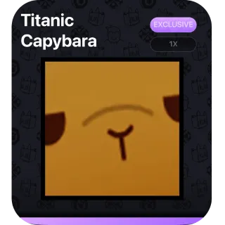 Titanic Capybara Pet Sim 99