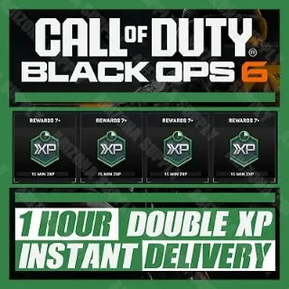 Call of Duty: Black Ops 6 - 1 Hr Double XP Boost Key Xbox/PS/PC