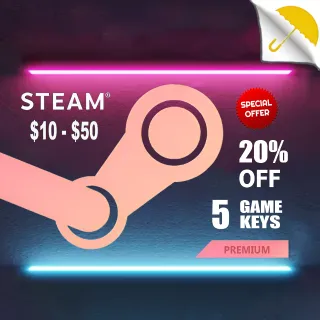 STEAM PREMIUM 5 Game Keys Bundle - Special Offer!