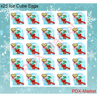 x25 Ice Cube Eggs