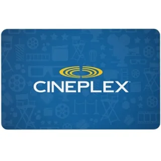 $50.00 Cad Cineplex