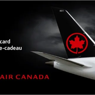 $46.74 Cad Aircanada gift card