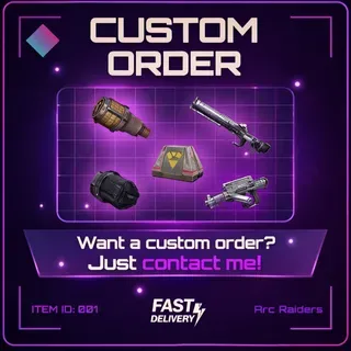 - Need a custom order? You've come to the right place! Feel free to message me