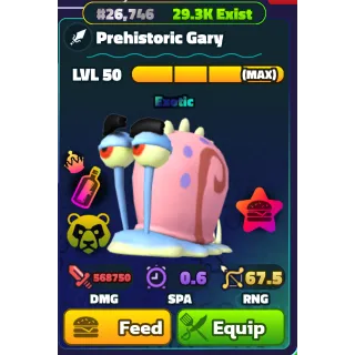 PREHISTORIC GARY - SPONGEBOB TOWER DEFENSE