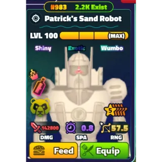 PATRICK'S SAND ROBOT - SPONGEBOB TOWER DEFENSE